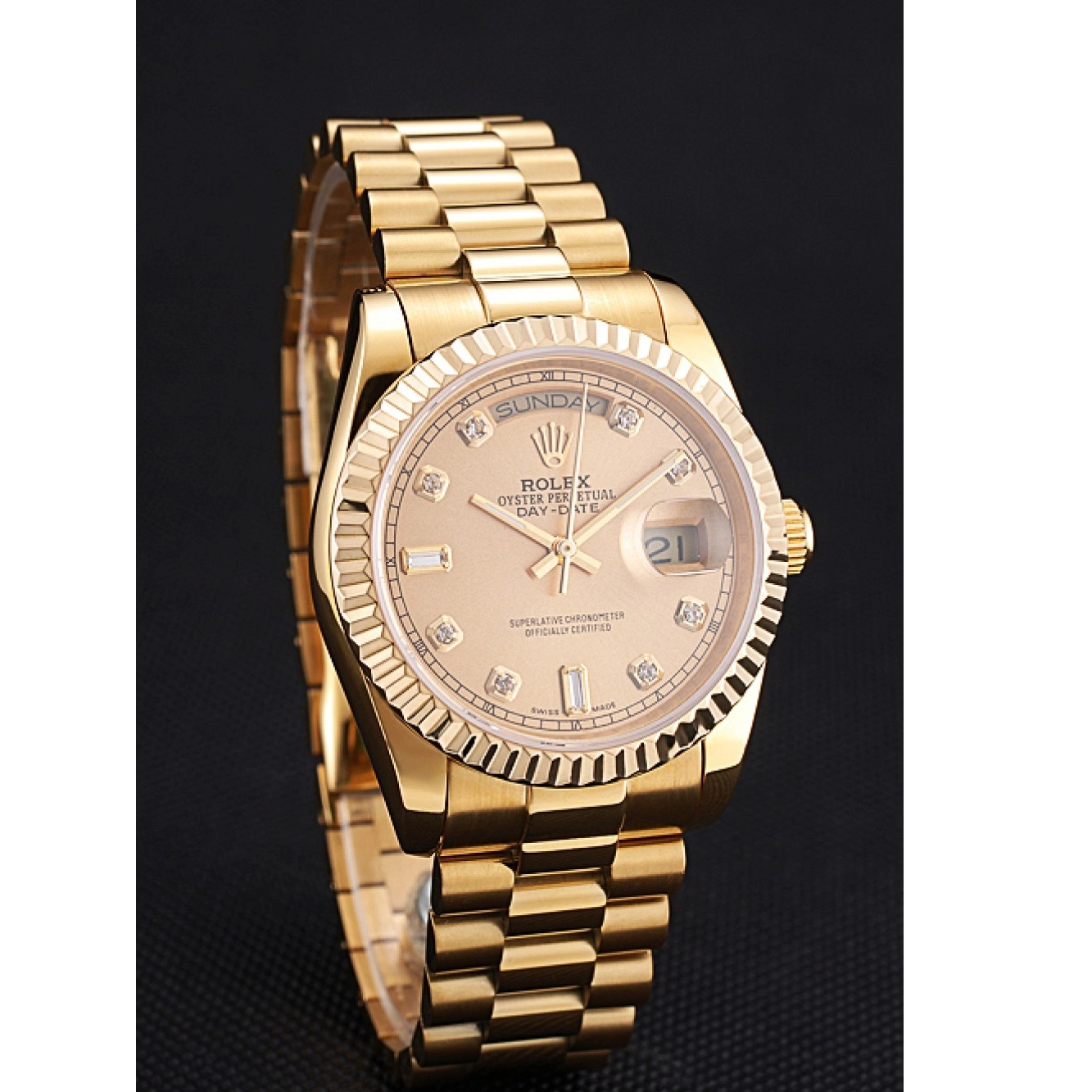 Aaa replica watch Day-Date Mechanism-srl76 Swiss Rolex 0712